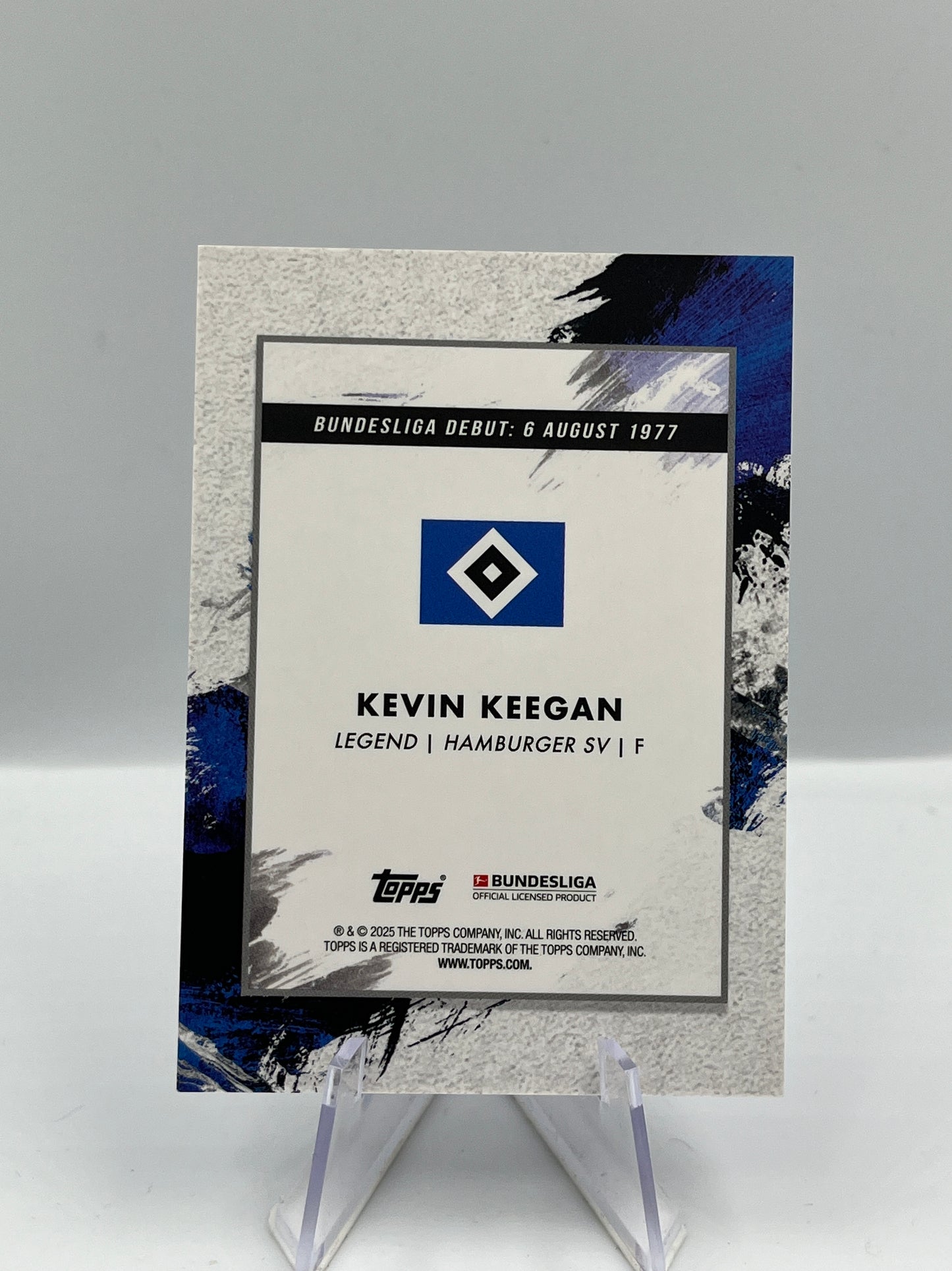 Topps Inception Bundesliga 24/25 Kevin Keegan Hamburger SV Inception Point 02/49
