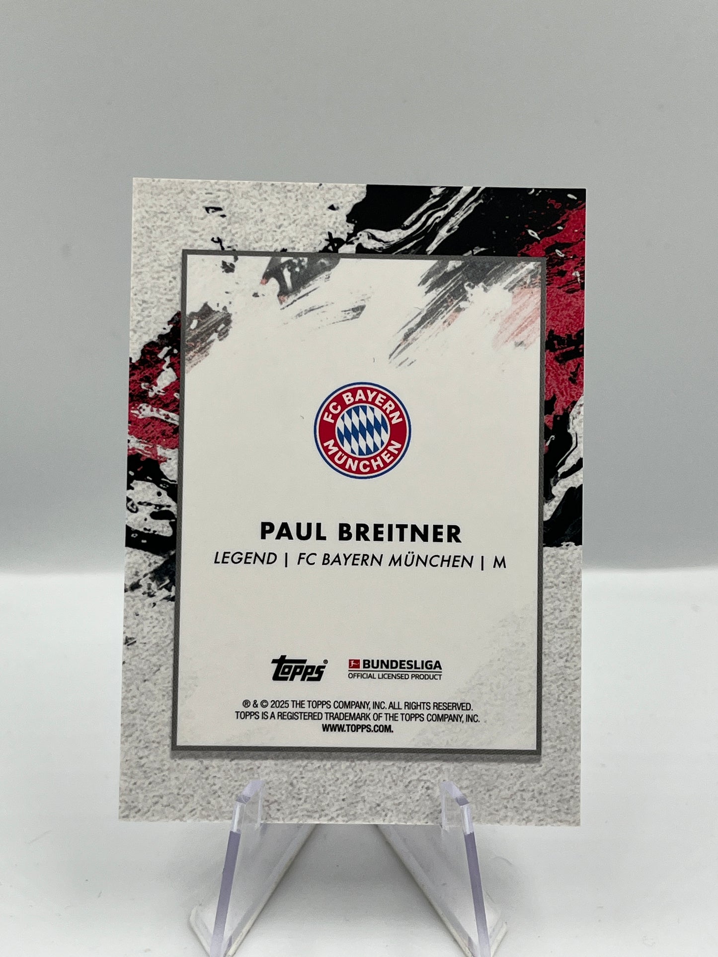 Topps Inception Bundesliga 24/25 Paul Breitner Bayern München Legacy