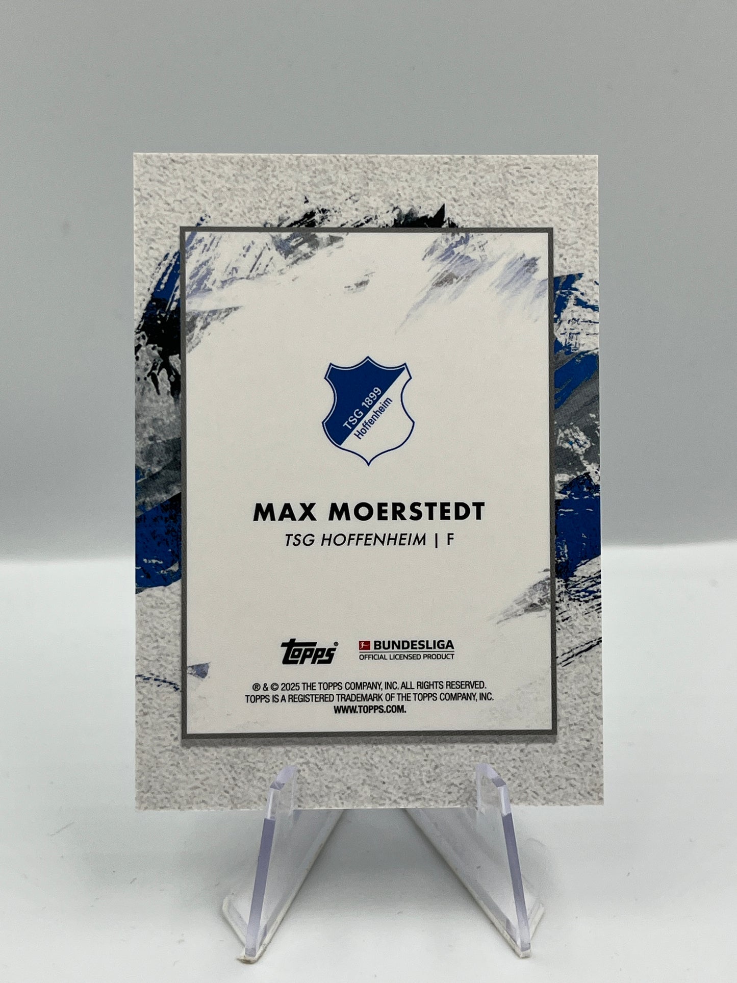 Topps Inception Bundesliga 24/25 Max Moerstedt TSG Hoffenheim Emerging Stars RC