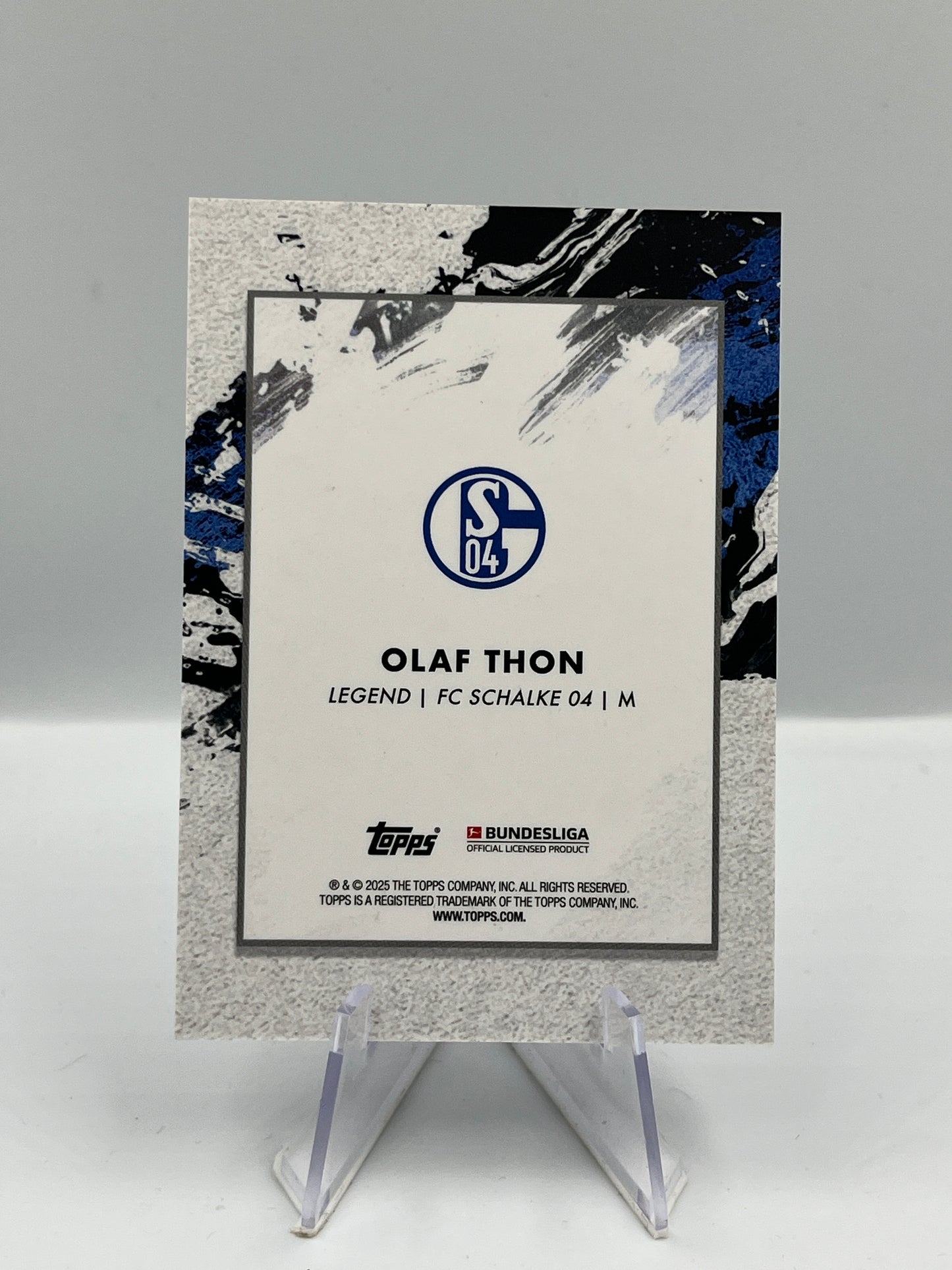 Topps Inception Bundesliga 24/25 Olaf Thon Schalke 04 Legacy 14/49