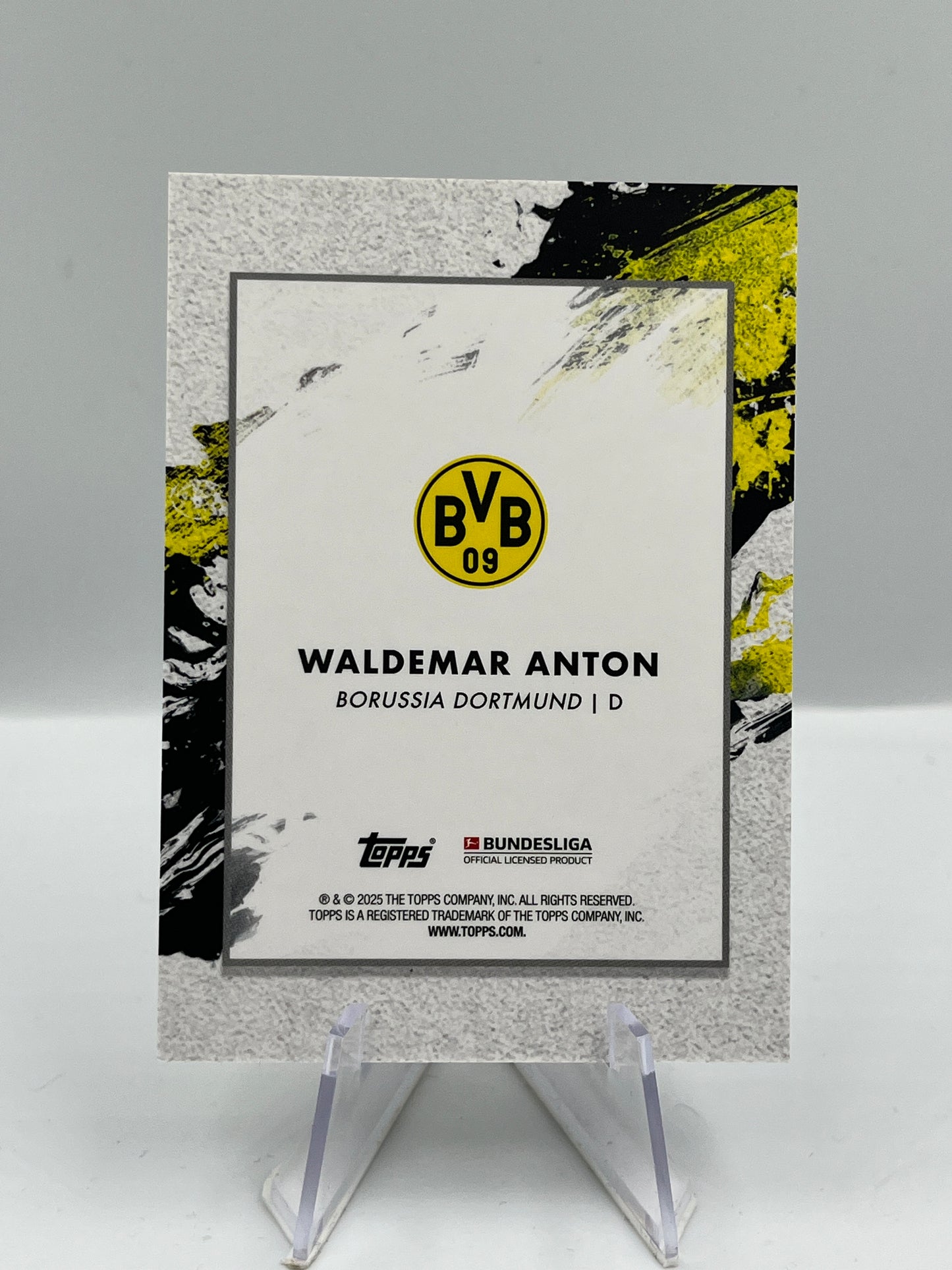 Topps Inception Bundesliga 24/25 Waldemar Anton Borussia Dortmund Star Quality 06/10