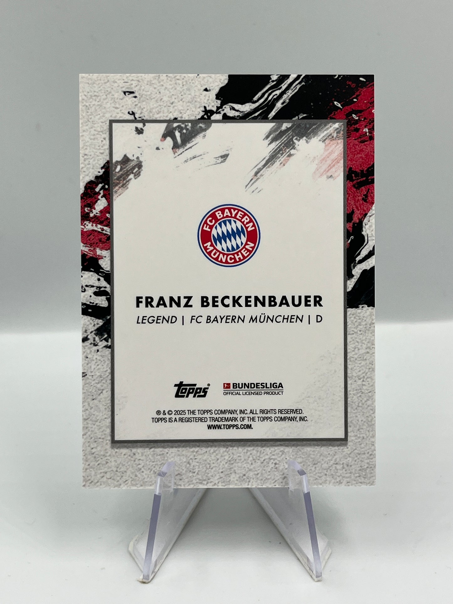 Topps Inception Bundesliga 24/25 Franz Beckenbauer Bayern München Legacy 42/75