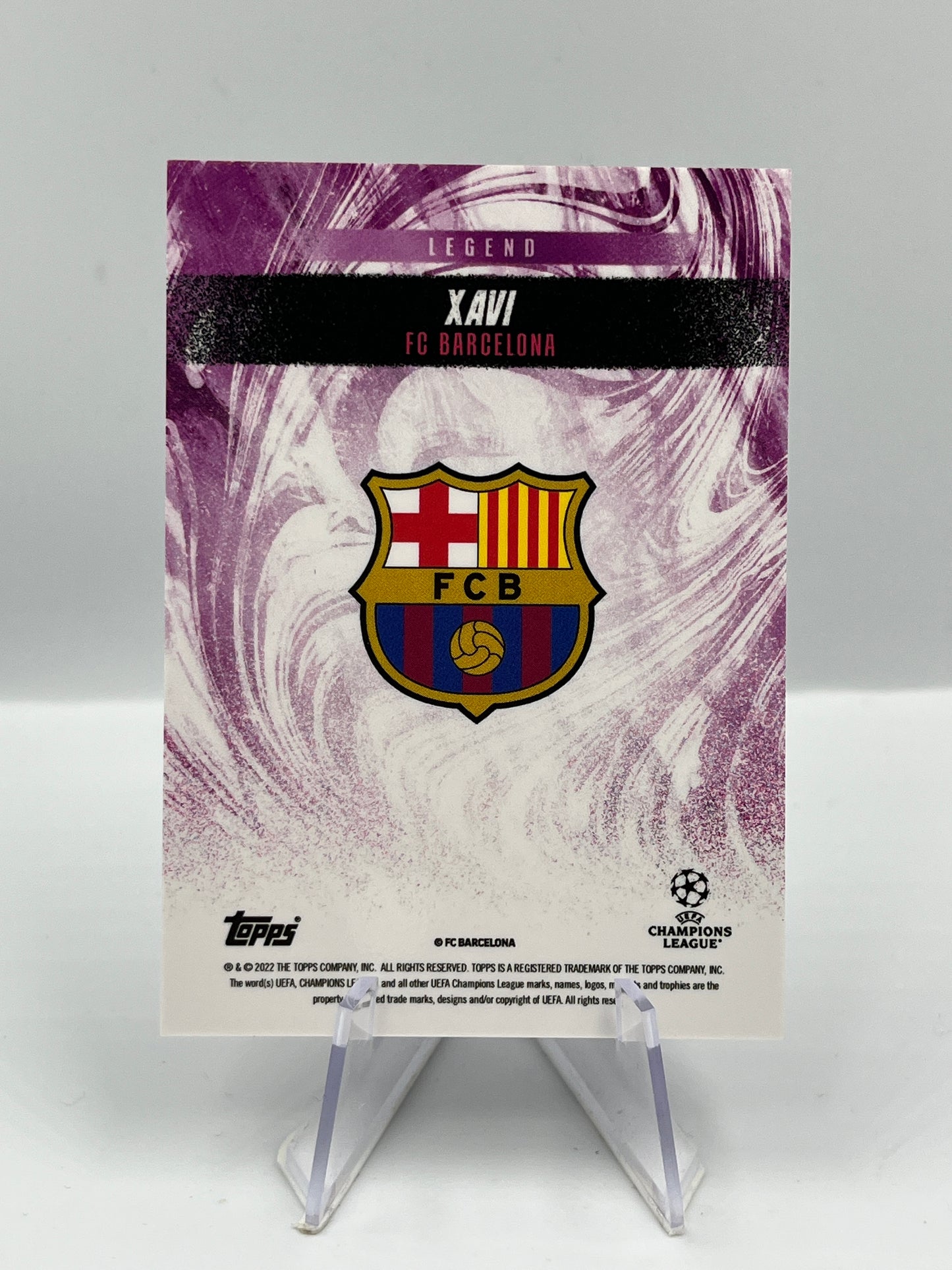 Topps Platinum UCC Jude Bellingham Curated Set 22/23 Xavi Barcelona 19/25