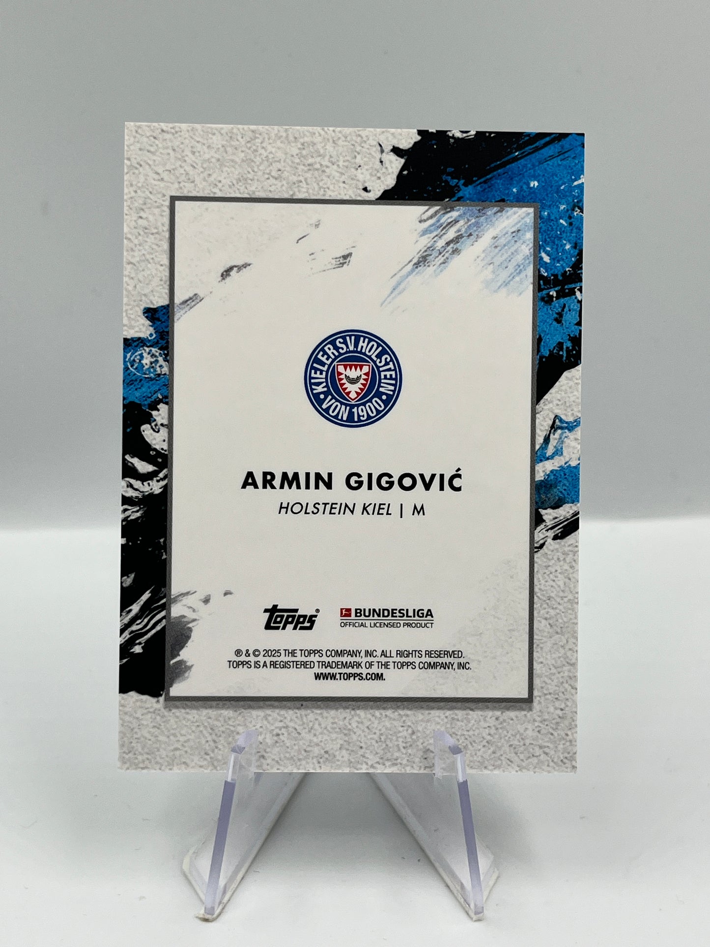 Topps Inception Bundesliga 24/25 Armin Gigovic Holstein Kiel Star Quality RC