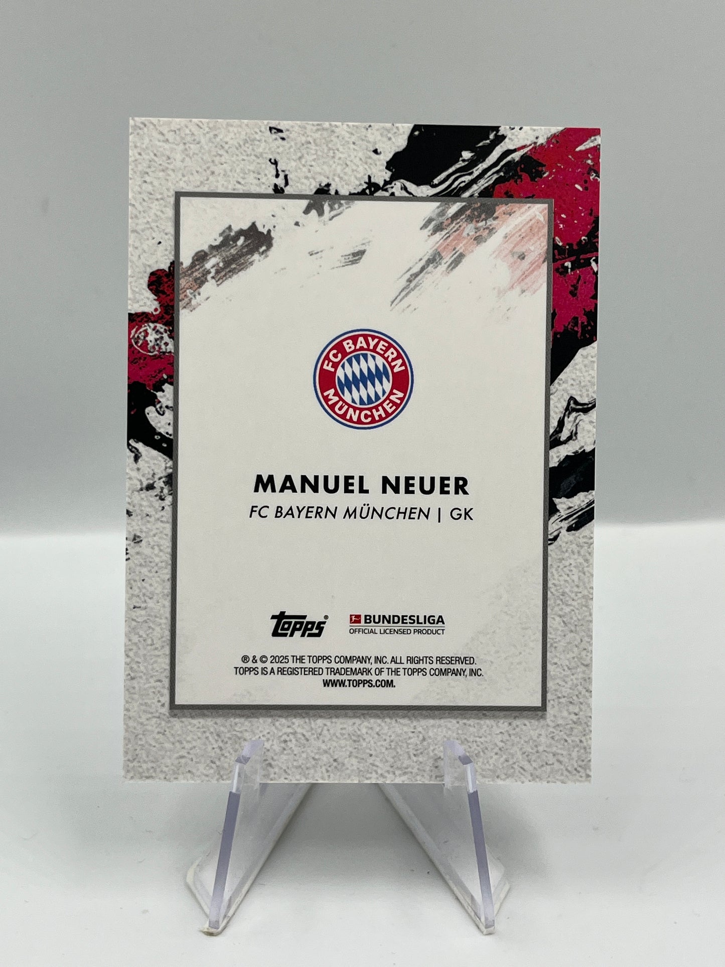 Topps Inception Bundesliga 24/25 Manuel Neuer Bayern München Legacy