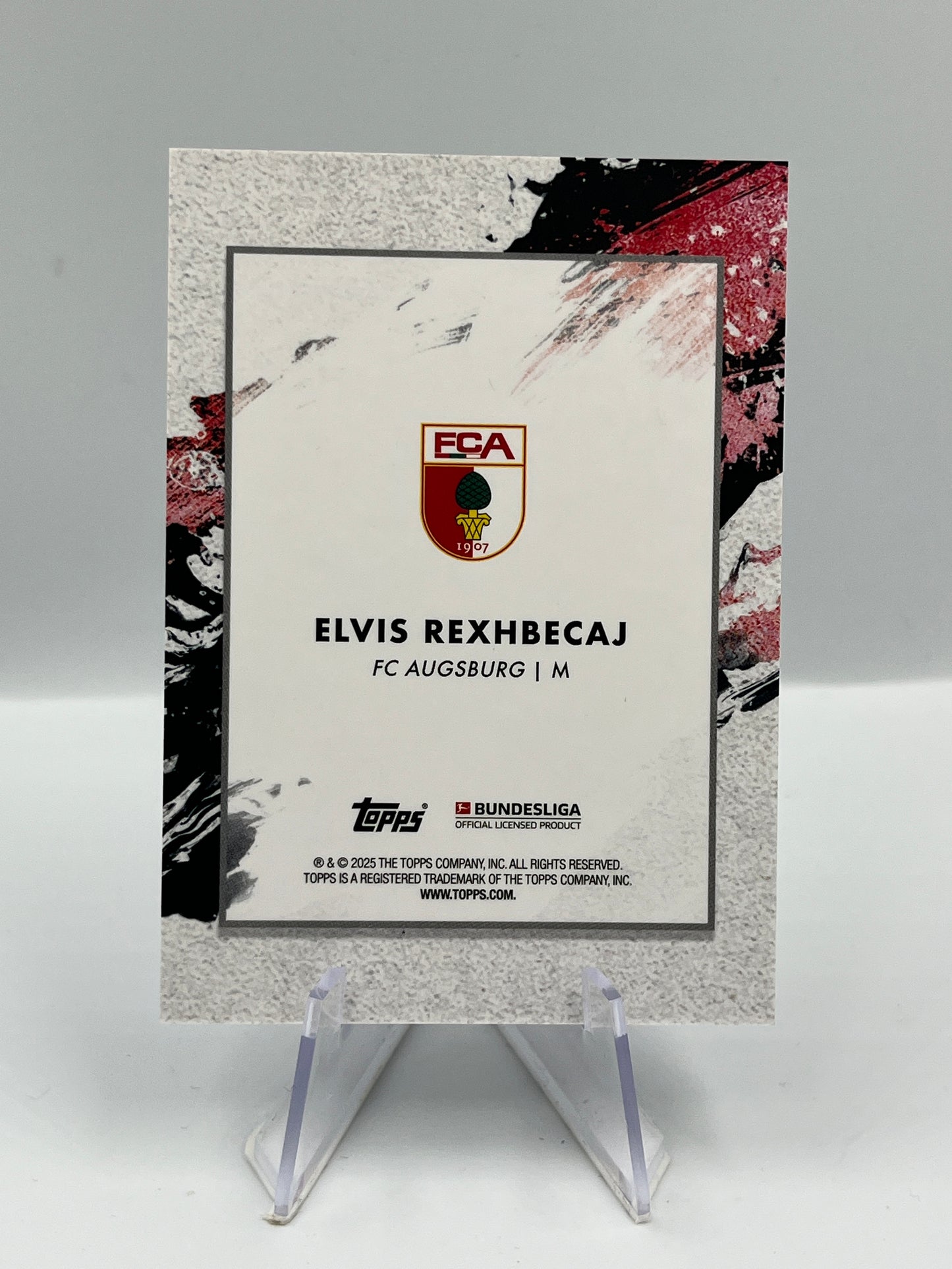 Topps Inception Bundesliga 24/25 Elvis Rexhbecaj FC Augsburg Star Quality 88/99