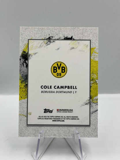 Topps Inception Bundesliga 24/25 Cole Campbell Borussia Dortmund Emerging Stars RC