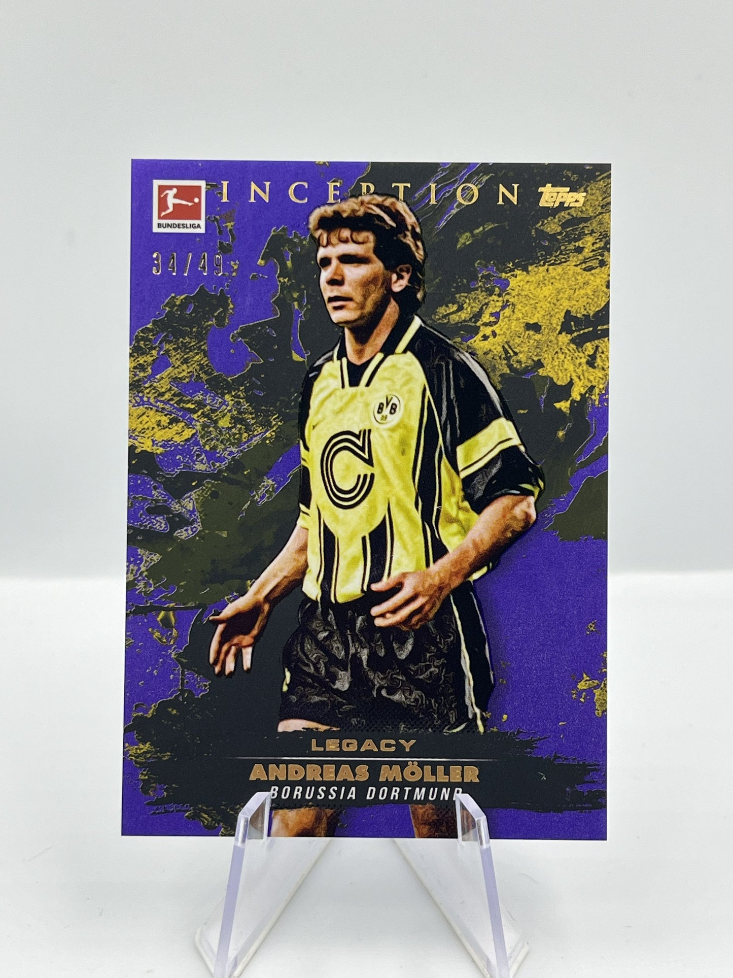 Topps Inception Bundesliga 24/25 Andreas Möller Borussia Dortmund Legacy 34/49