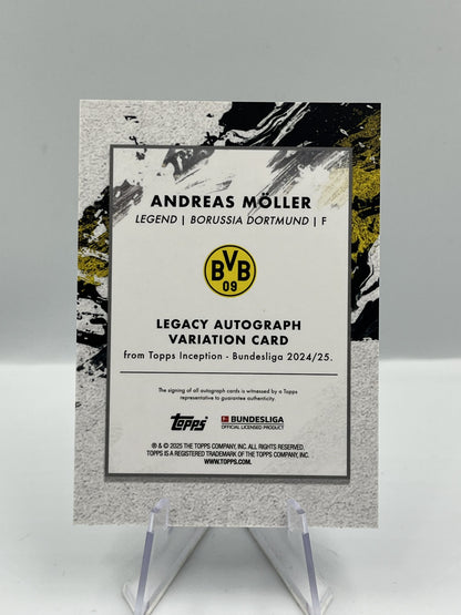 Topps Inception Bundesliga 24/25 Andreas Möller Borussia Dortmund Autograph 47/75