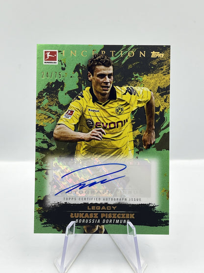 Topps Inception Bundesliga 24/25 Lukas Piszczek Borussia Dortmund Autograph 24/75