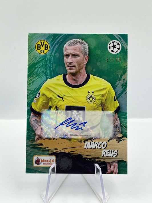 Topps Merlin Heritage 23/24 Marco Reus Borussia Dortmund Fan Favourites Auto 34/49