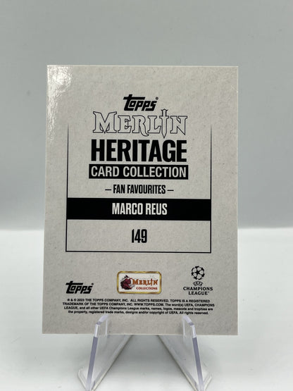 Topps Merlin Heritage 23/24 Marco Reus Borussia Dortmund Fan Favourites Auto 34/49
