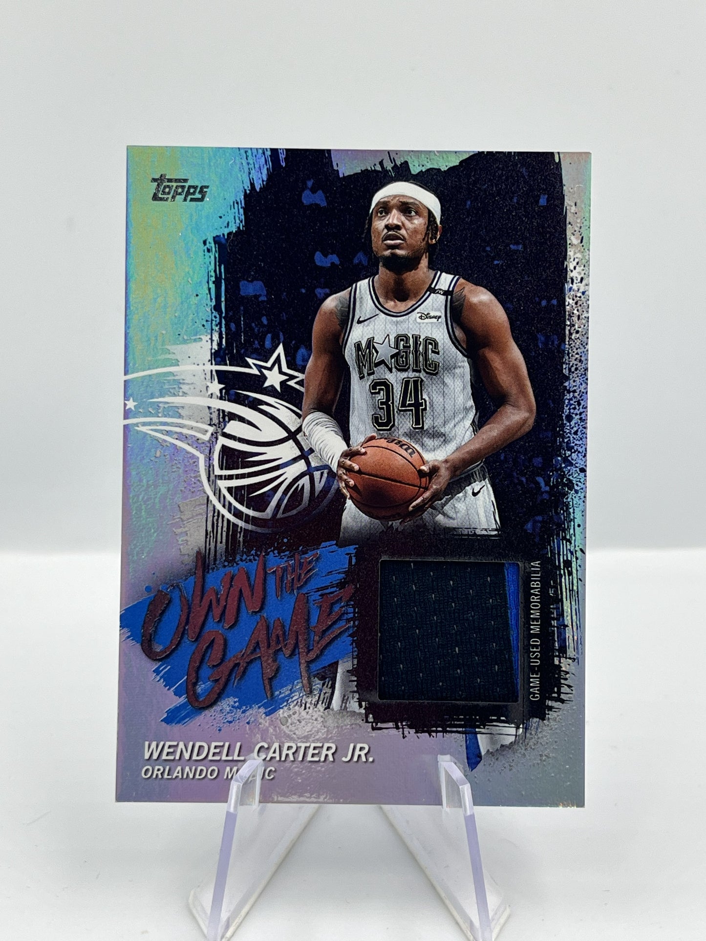 Wendell Carter JR. - Orlando Magic - Game Worn Patch - #OTGA-WC