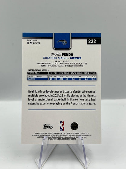 Noah Penda - Orlando Magic - 1099/2025 - RC - #232