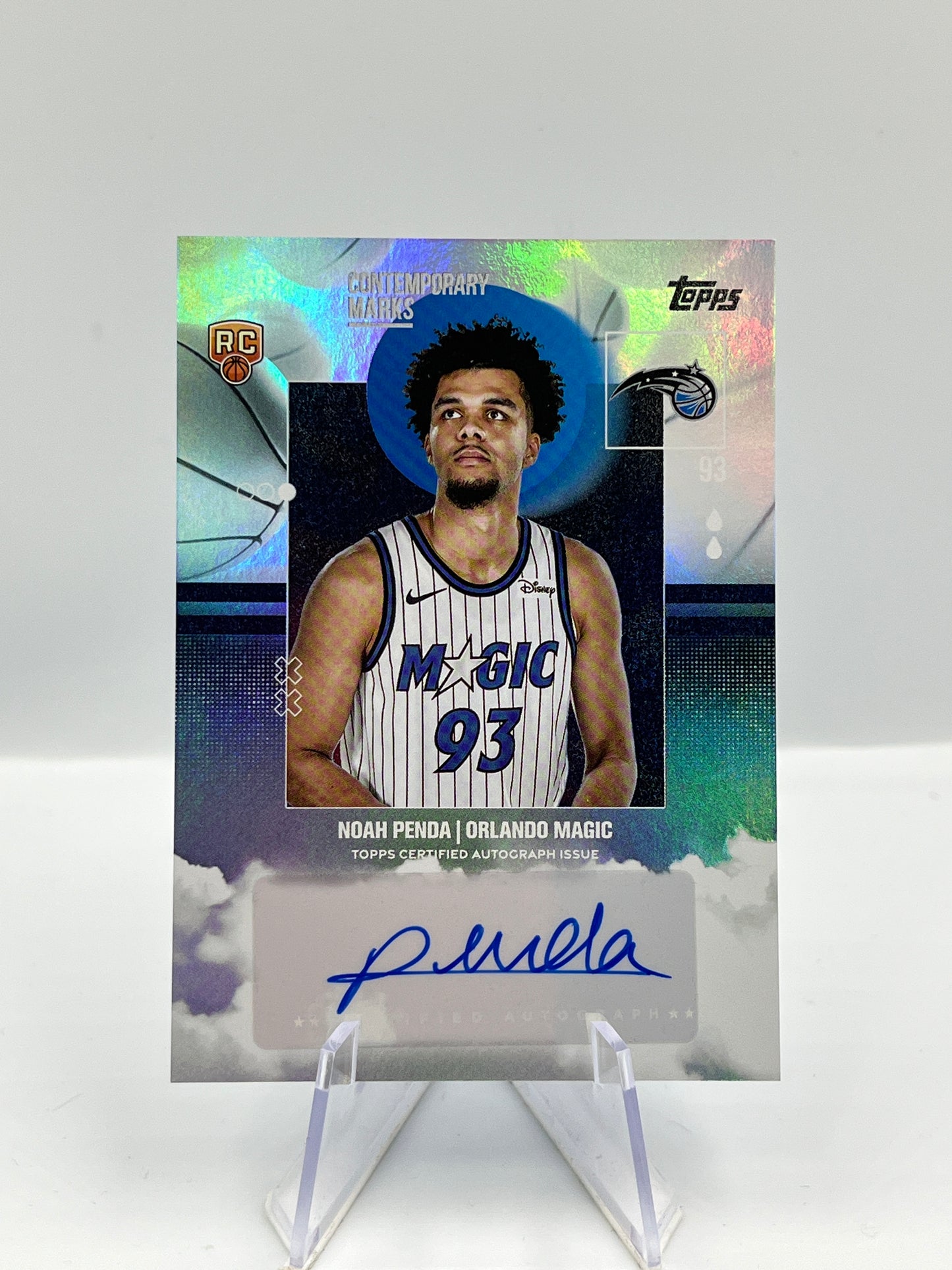 Noah Penda - Orlando Magic - Contemporary Marks Autograph - RC - #CM-NP