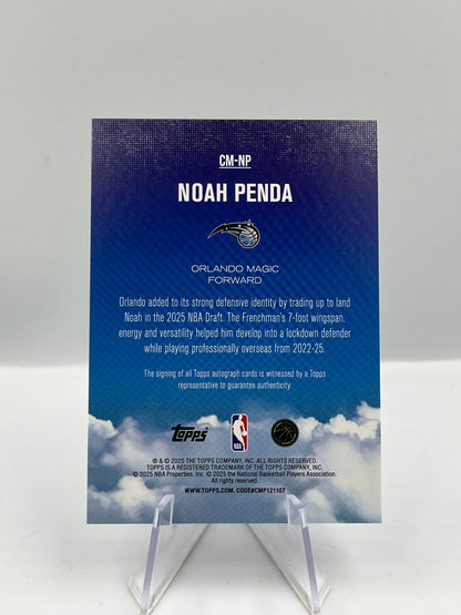 Noah Penda - Orlando Magic - Contemporary Marks Autograph - RC - #CM-NP