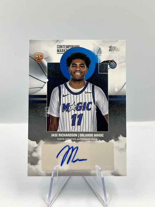 Jase Richardson - Orlando Magic - Contemporary Marks Autograph - RC - #CM-JR