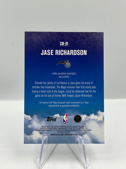 Jase Richardson - Orlando Magic - Contemporary Marks Autograph - RC - #CM-JR