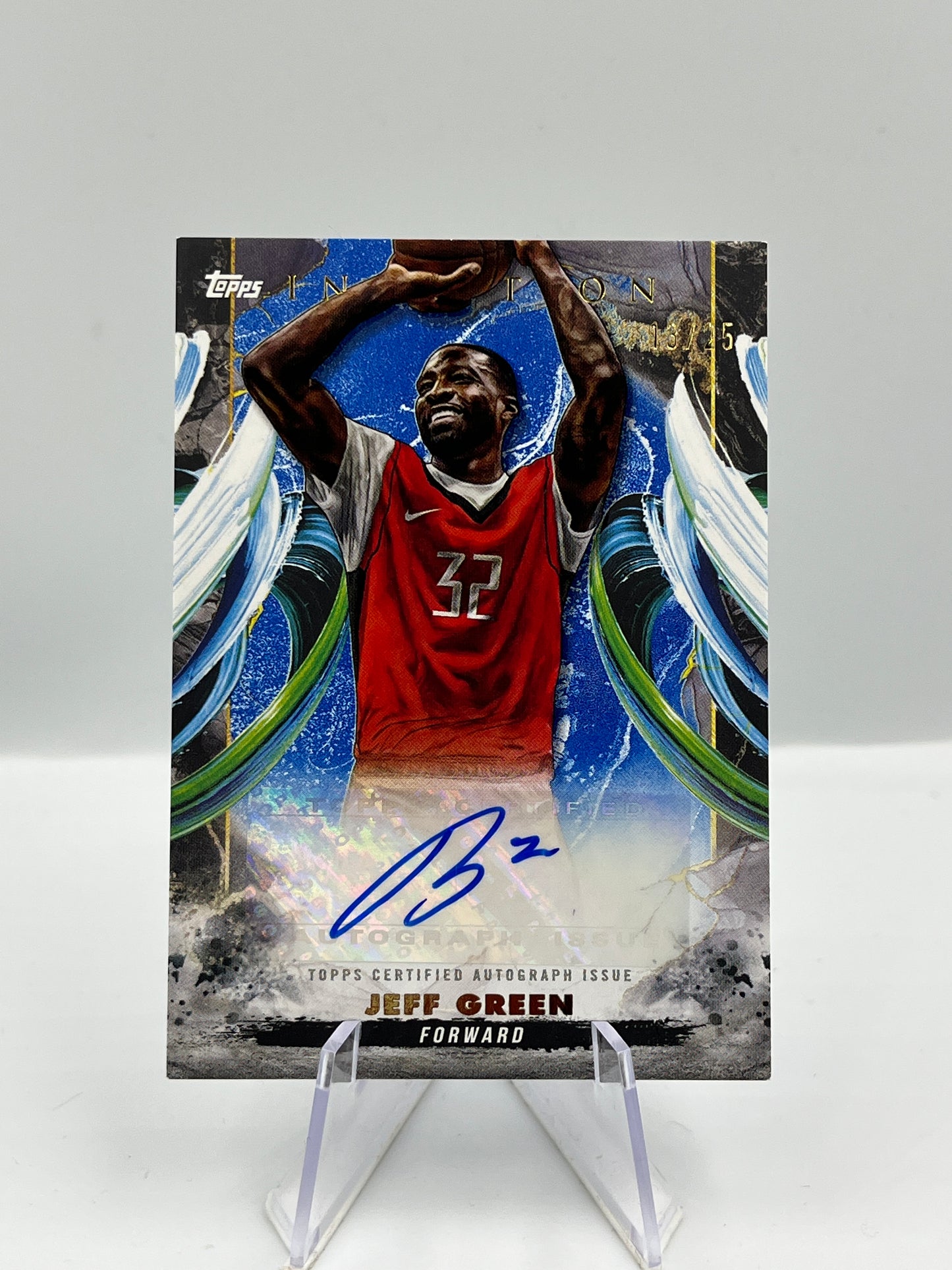 Jeff Green - Denver Nuggets - Inception Autograph - 13/25 - #AC-JG