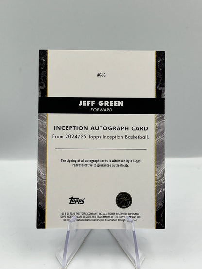 Jeff Green - Denver Nuggets - Inception Autograph - 13/25 - #AC-JG