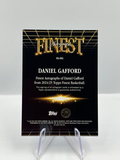 Daniel Gafford - Dallas Mavericks - Finest Autograph - 92/99 - FA-DG