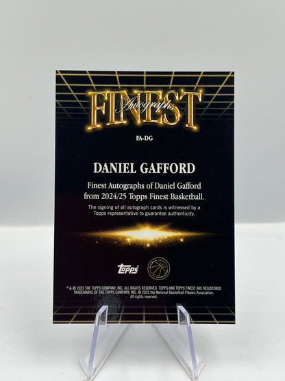 Daniel Gafford - Dallas Mavericks - Finest Autograph - 02/25 - FA-DG