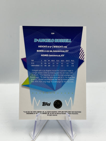 D'Angelo Russell - Los Angeles Lakers - 23/50 - #139