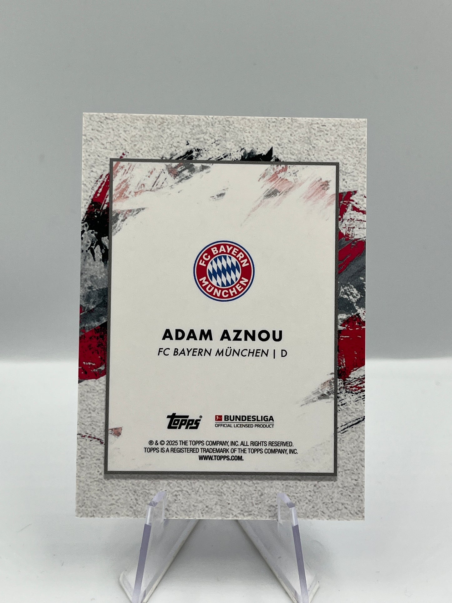 Topps Inception Bundesliga 24/25 Adam Aznou Bayern München Emerging Stars RC 85/99
