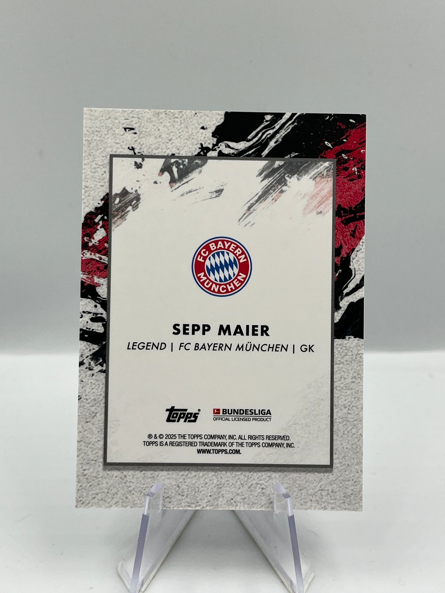 Topps Inception Bundesliga 24/25 Sepp Maier Bayern München Legacy