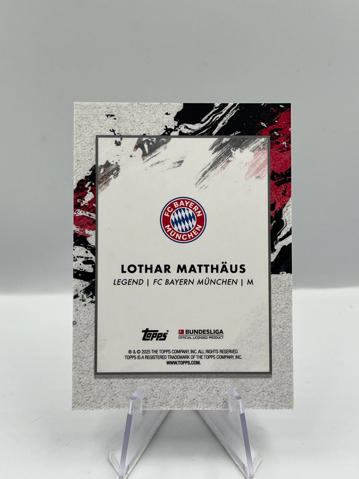 Topps Inception Bundesliga 24/25 Lothar Matthäus Bayern München Legacy