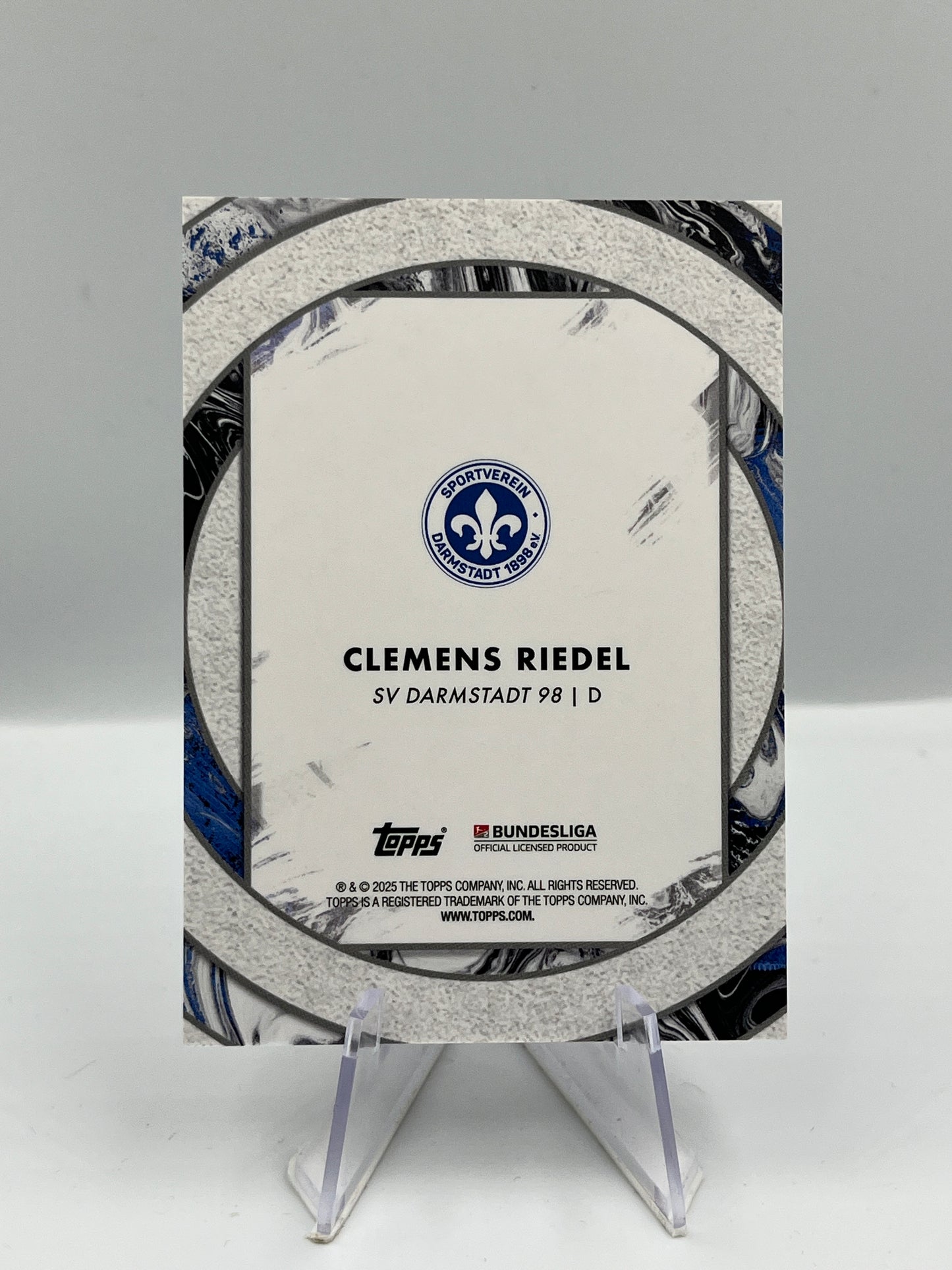 Topps Inception Bundesliga 24/25 Clemens Riedel SV Darmstadt NEXTGEN 43/49