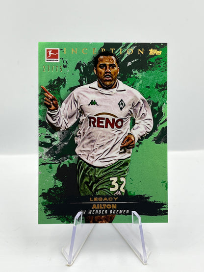 Topps Inception Bundesliga 24/25 Ailton Werder Bremen Legacy 27/75