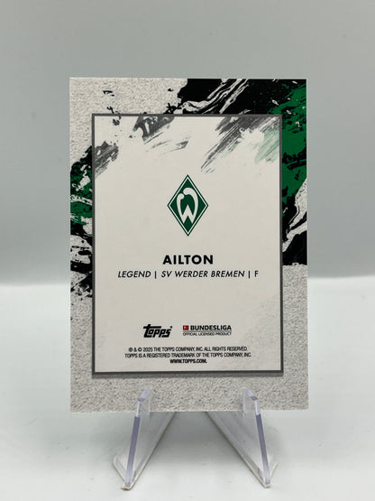 Topps Inception Bundesliga 24/25 Ailton Werder Bremen Legacy 27/75