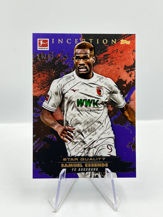 Topps Inception Bundesliga 24/25 Samuel Essende FC Augsburg Star Quality 24/49