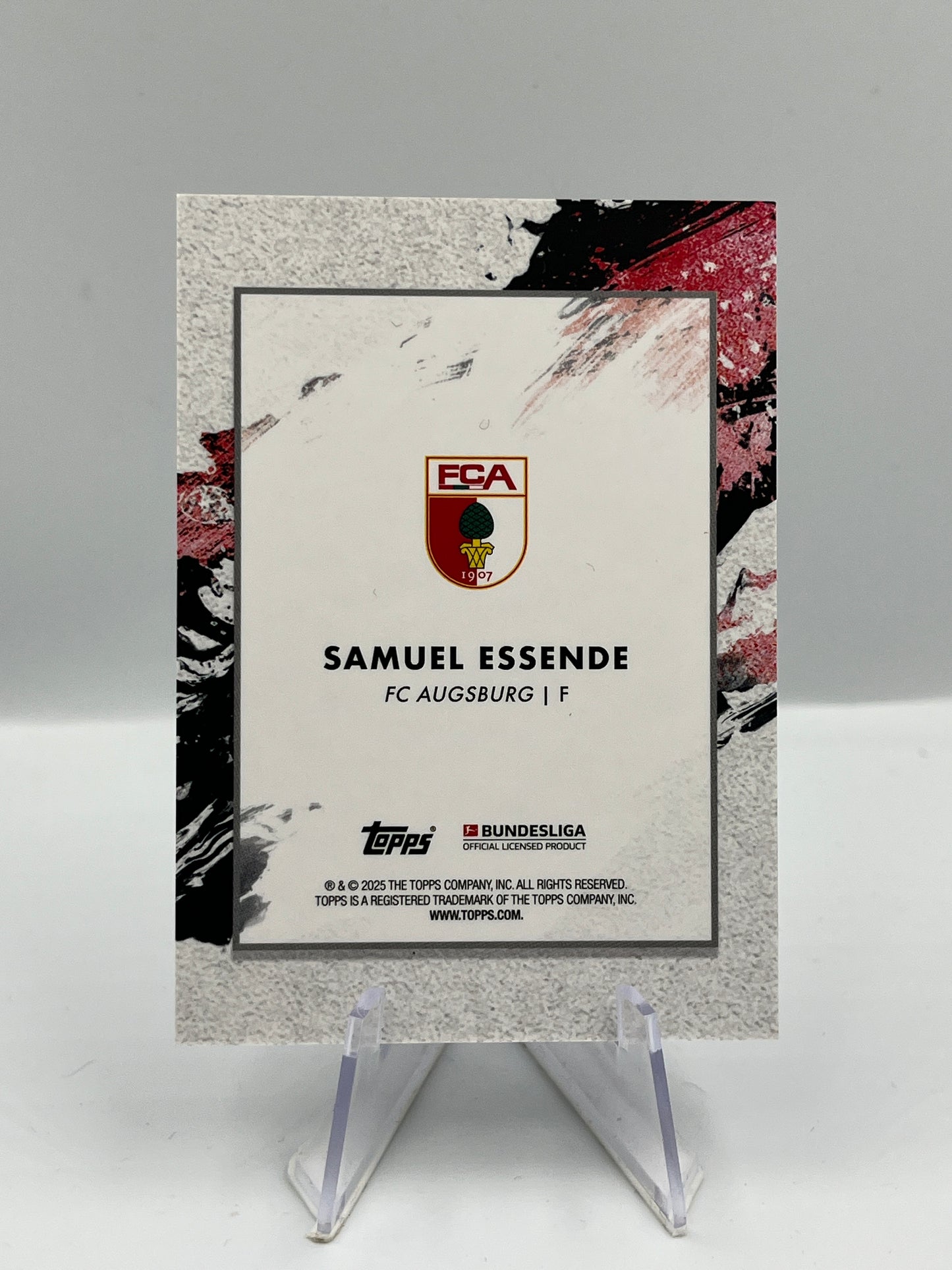Topps Inception Bundesliga 24/25 Samuel Essende FC Augsburg Star Quality 24/49