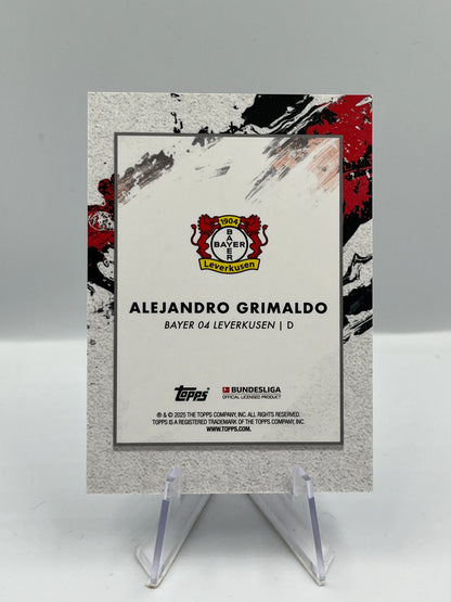 Topps Inception Bundesliga 24/25 Alejandro Grimaldo Bayer Leverkusen First XI 87/99