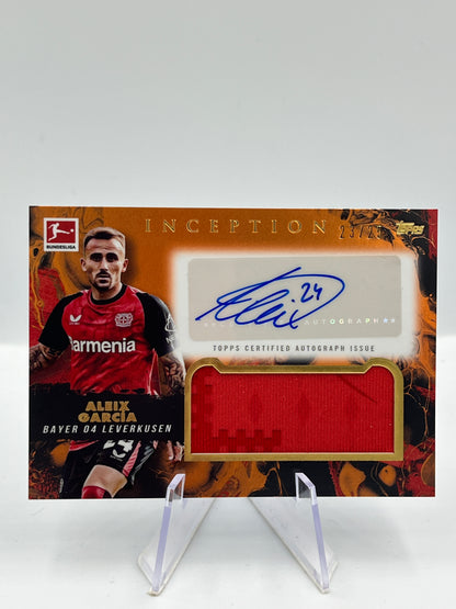 Topps Inception Bundesliga 24/25 Aleix Garcia Bayer Leverkusen Autograph Relic 23/25