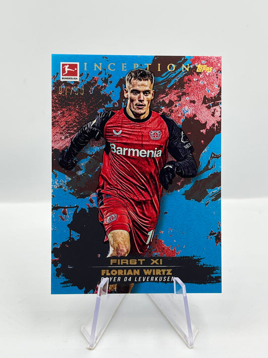Topps Inception Bundesliga 24/25 Florian Wirtz Bayer Leverkusen First XI 97/99