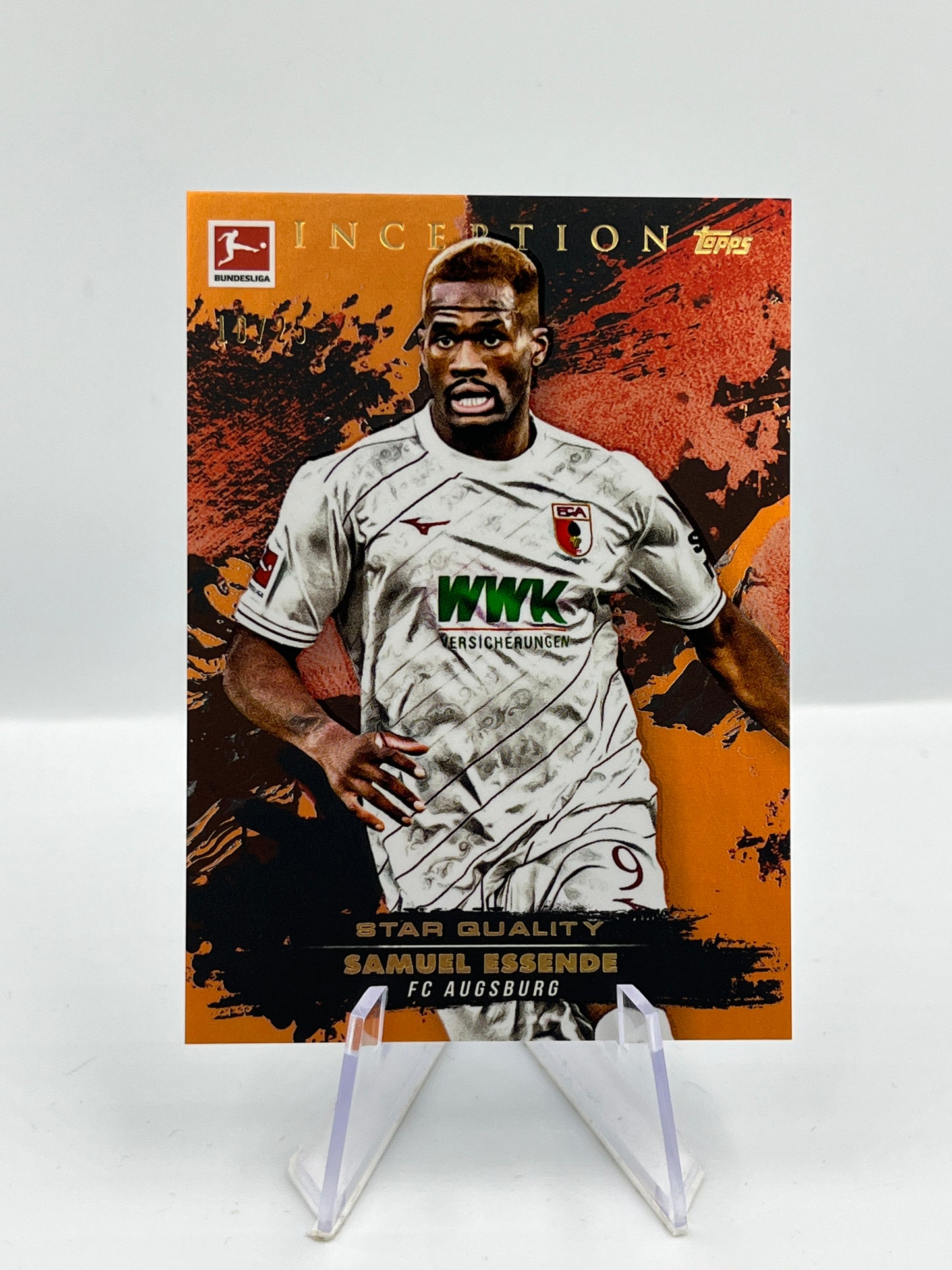 Topps Inception Bundesliga 24/25 Samuel Essende FC Augsburg Star Quality 10/25