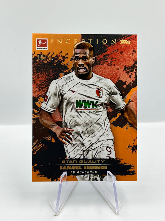Topps Inception Bundesliga 24/25 Samuel Essende FC Augsburg Star Quality 10/25