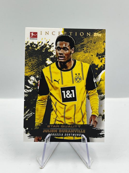 Topps Inception Bundesliga 24/25 Julien Duranville Borussia Dortmund Star Quality