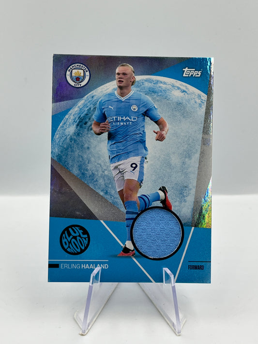 Erling Haaland - Manchester City - Blue Moon Player Worn Relic - #BR-EH
