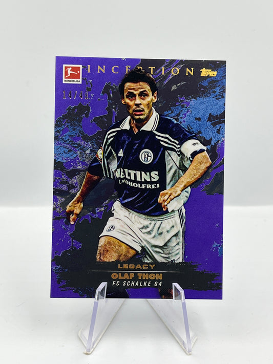 Topps Inception Bundesliga 24/25 Olaf Thon Schalke 04 Legacy 14/49