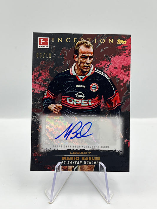 Topps Inception Bundesliga 24/25 Mario Basler Bayern München Autograph 05/10