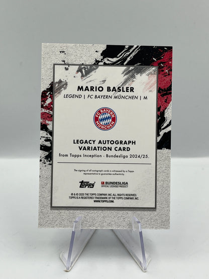 Topps Inception Bundesliga 24/25 Mario Basler Bayern München Autograph 05/10