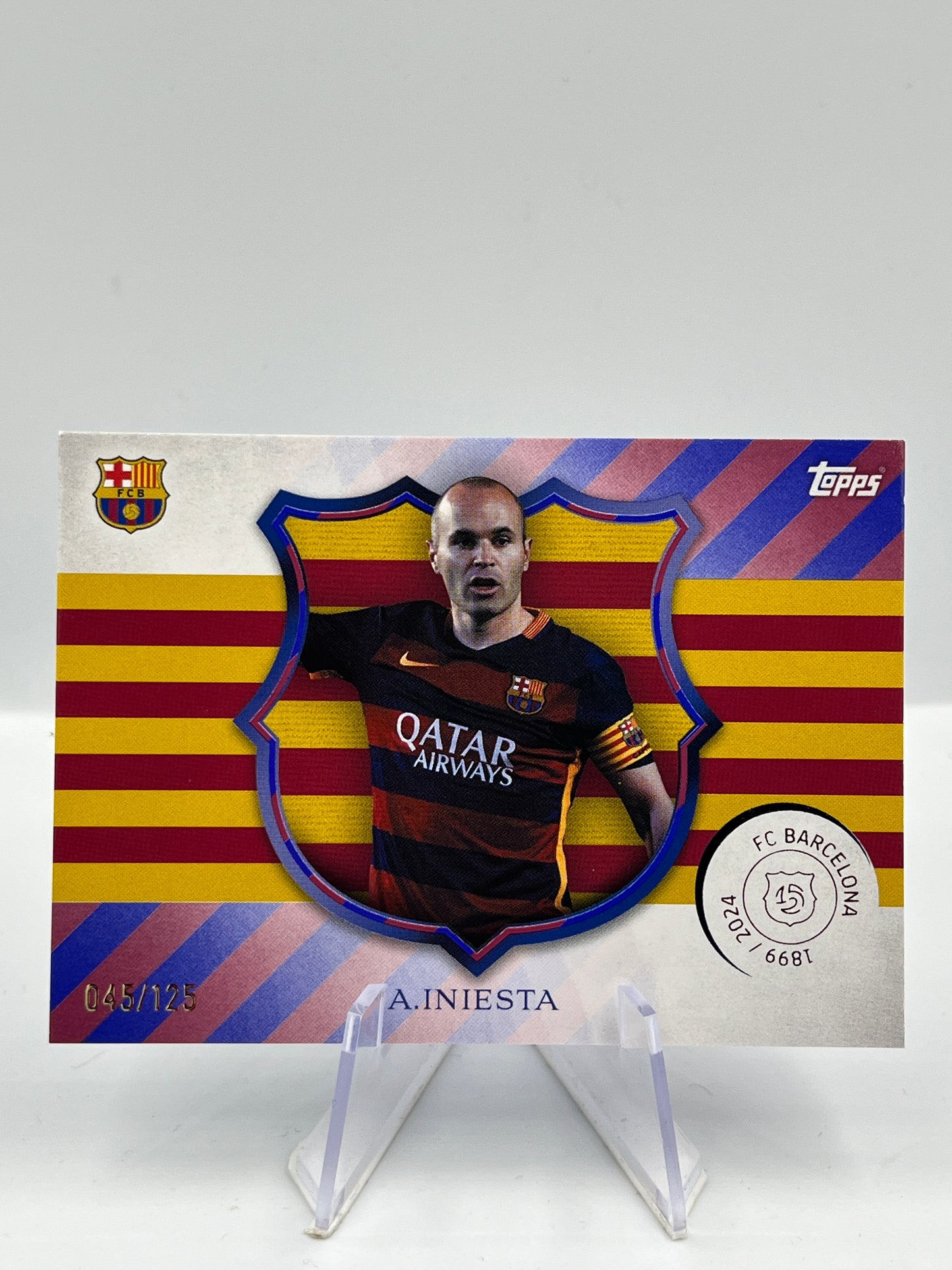 Andres Iniesta - Barcelona - Captain- 045/125 - #CA-2