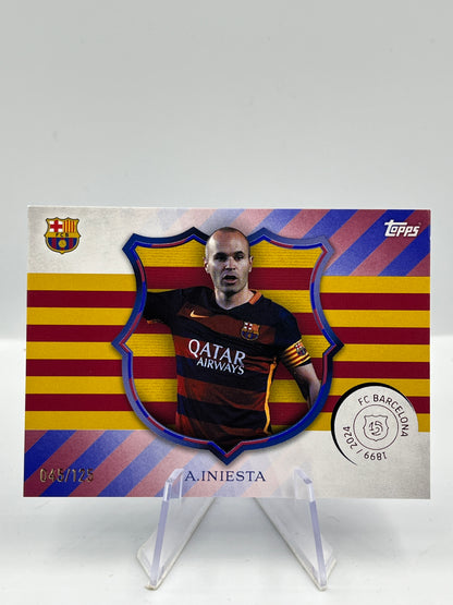 Andres Iniesta - Barcelona - Captain- 045/125 - #CA-2