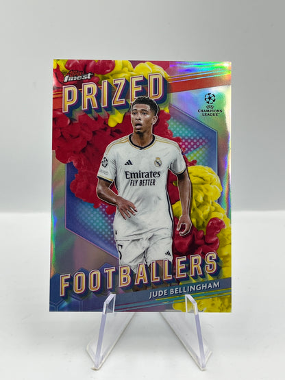 Topps Finest UCC 23/24 Jude Bellingham Real Prized Fusion Red/Yellow #PFF-20