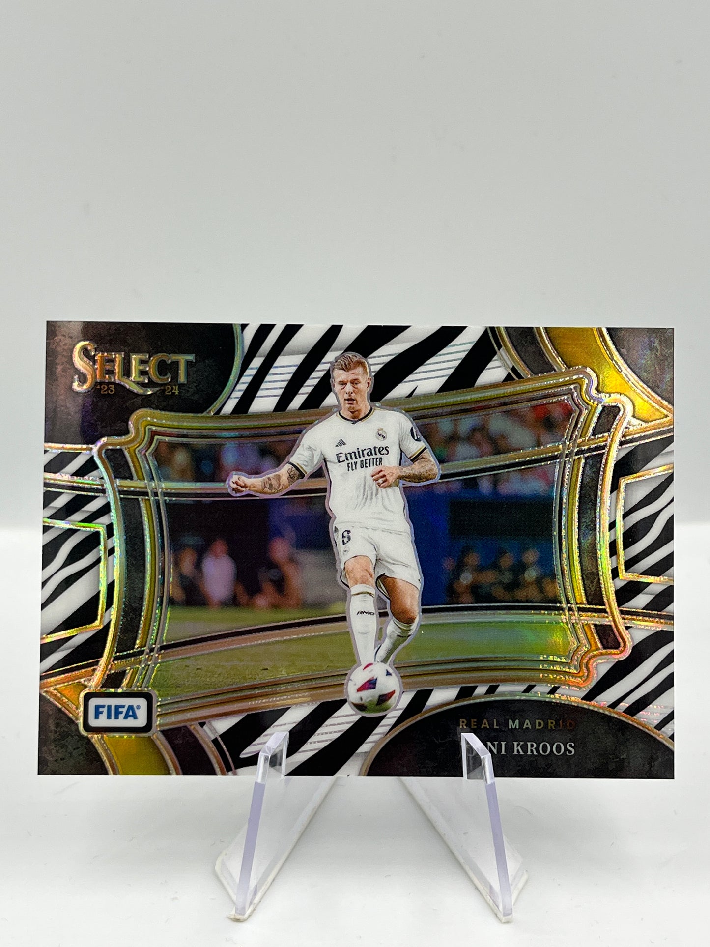 Panini Toni Kroos - Real Madrid - Zebra - 18/25 - #212