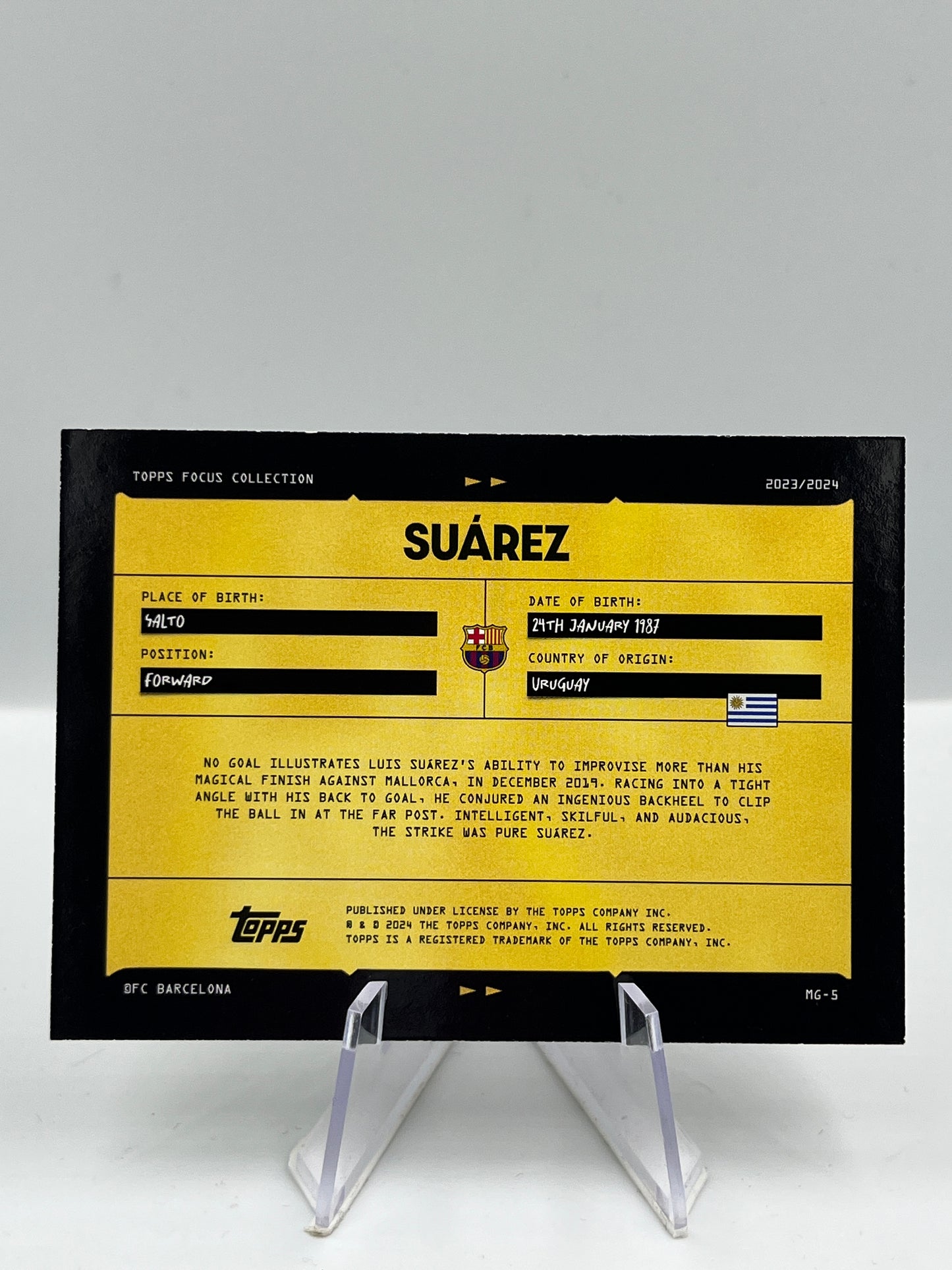 Luis Suarez - Barcelona - Magic of Camp Nou - #MG-5